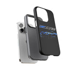 Blue C7 Z06 Sports Car Tough Phone Case Track Style Cover Gift