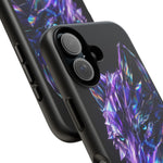 Holographic Wolf Phone Case, Fractured Prism Iridescent Cover
