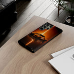 Z06 C8 Phone Case, Orange Racing Livery Studio Cover