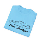 1970 GTO Judge Black Outline Silhouette Emblem Classic Car T-Shirt Fan Gift