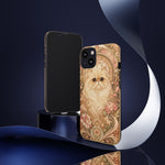 Persian Cat Floral Art Nouveau Tough Phone Case