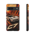 Arctic White C7 Canyon Carver Tough Phone Case