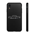 1957 Bel Air Line Art Chrome Script Tough Phone Case Cover Gift