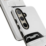 White NSX Phone Case, Retro 90s JDM Supercar Cover, Gift for Car Lovers