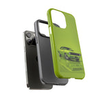 Green Cuda Muscle Car phone case for Gear Heads