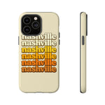 Nashville Retro Stack phone case | Tough Cover