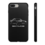R32 Skyline Car Illustration JDM phone case | Tough Cover