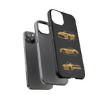 Gold Fairlady Z Classic Sports Car Tough Phone Case - 3 View