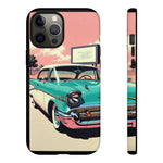 1957 Bel Air Turquoise Drive-In Tough Phone Case Cover Gift
