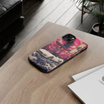 Pearl White NSX Phone Case, Cherry Blossom Torii Art Tough Cover
