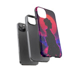 Neon Geisha Silhouette Phone Case | Tough Cover