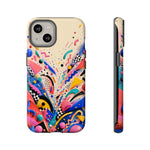 Memphis Confetti Storm Tough Phone Case