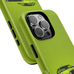 Green Cuda Muscle Car phone case for Gear Heads