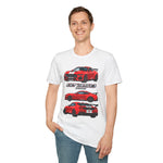 Red 2025 GT350 Muscle Car T-Shirt | Racing Mustang Graphic Tee
