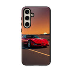 Red C4 ZR-1 King of the Hill Art Tough Phone Case
