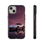 Soft White C3 Corvette Mauve Sky Phone Case