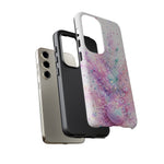 Pastel Galaxy Glitter Splash phone case | tough cover