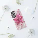 Pink Glitter Star Tough Case | Sparkle Phone Case
