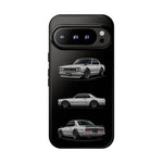 Silver Hakosuka Skyline Classic Sports Car Tough Phone Case for JDM Fans