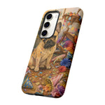 Guilty French Bulldog Phone Case, Confetti Watercolor Cover