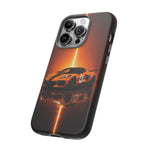 Z06 C8 Phone Case, Orange Racing Livery Studio Cover