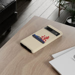 R34 Skyline Red Kanji Minimal Tough Phone Case
