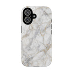 White Marble Pattern Phone Case | Tough Cover