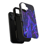 Neon Shrine Maiden phone case | Tough Case, anime vaporwave