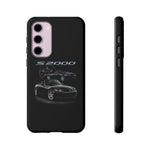 Black S2000 Roadster Collage JDM Tough Phone Case Cover Gift