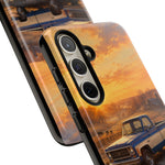 73 Chevy C10 Square body Truck Two-Tone Sunrise Tough Phone Case