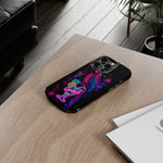 Neon Parrot Cocktails phone case | Tough Cases