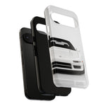 White NSX Phone Case, Retro 90s JDM Supercar Cover, Gift for Car Lovers