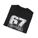 1967 C2 Distressed 67 Classic Sports Car Classic Car T-Shirt Vintage Fan Gift