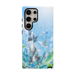 Copy of Silver Butterflies Tough Case | Blue Sky Water Droplets Phone Cover