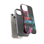 1980s Sports Car C4 Miami Nights Aesthetic Tough Phone Case