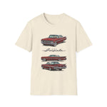 1959 Chevy Impala illustration T-Shirt | Classic Car Trio design