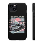 R34 Skyline GT-R Sakura Mountain JDM Tough Phone Case Gift