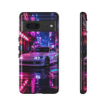 Silvia S15 Neon City JDM Car Phone Case | Tough Cover