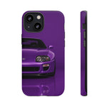 Purple Supra Phone Case, MK4 90s JDM Legend Tough Protective Cover for Men