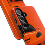 Orange C6 Z06 Studio Tough Phone Case for Sports Car Drivers