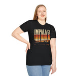 Impala 64 Retro Sunset Car T-Shirt Classic Lowrider Graphic Tee