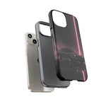 FC RX-7 Pink Neon Fog Column Tough Case