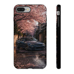 Cherry Blossom Street Scene R34 Skyline GTR Tough Case | Car Photo Cover