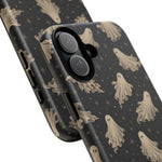 Vintage Ghost Pattern phone case | Halloween spooky stars design