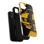Z28 Yellow Camaro Retro Poster Tough Phone Case