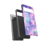 Pastel Galaxy Planet Vaporwave Art Tough Phone Case