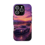 Sunset Skyline R34 Car Phone Case | Tough Phone Case