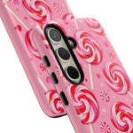 Candy Swirl Lollipop Art Tough Phone Case