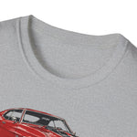 1970 Red Chevelle Muscle Car Trio T-Shirt | Classic Car Illustration