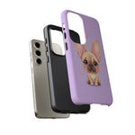 French Bulldog Bat Ears Kawaii Pet Dog Art Tough Phone Case